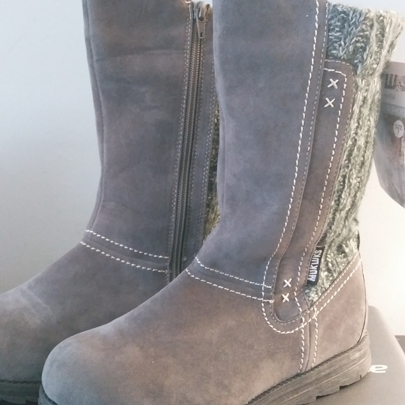 Muk Luks Shoes - Muk Luks Womens Boot (7) - gray